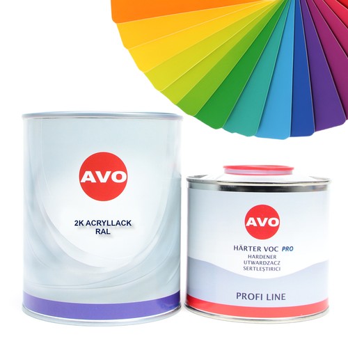 1liter acryl autolack - 1liter, 2k.acryl-autolack