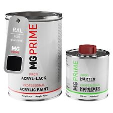 RAL 9005 Tiefschwarz Jet black