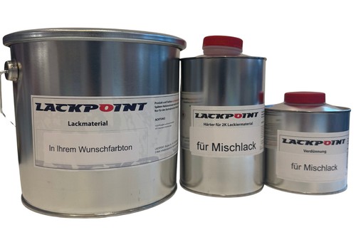 Liter set autolack - 2k,