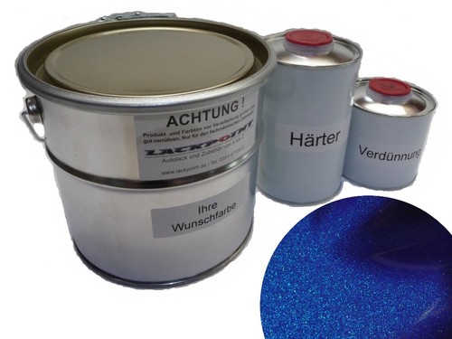 Liter set autolack nacht - 1,