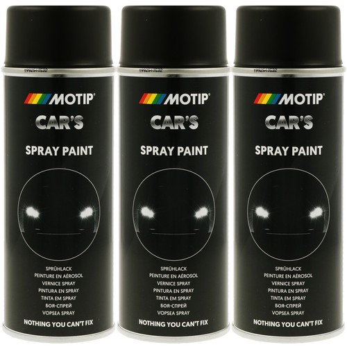 Lackspray schwarz seidenmatt