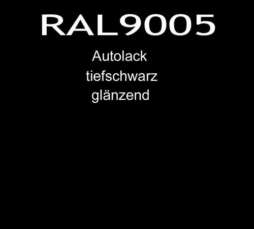 Acryl autolack ral9005 - 2k,