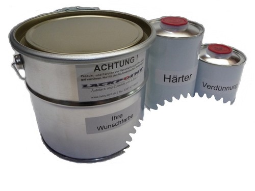 Liter set autolack ral - 2k,