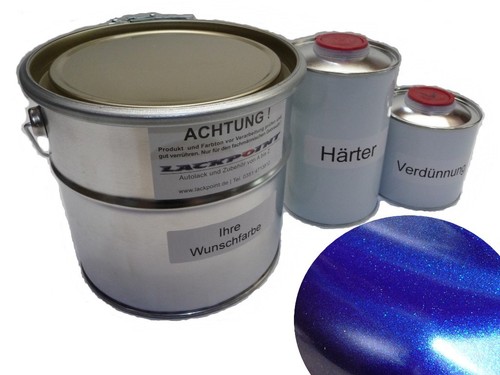 Liter set autolack nacht - set,