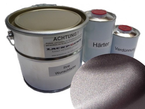 Liter set autolack silver - liter,