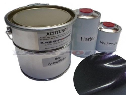Liter set autolack black - liter,